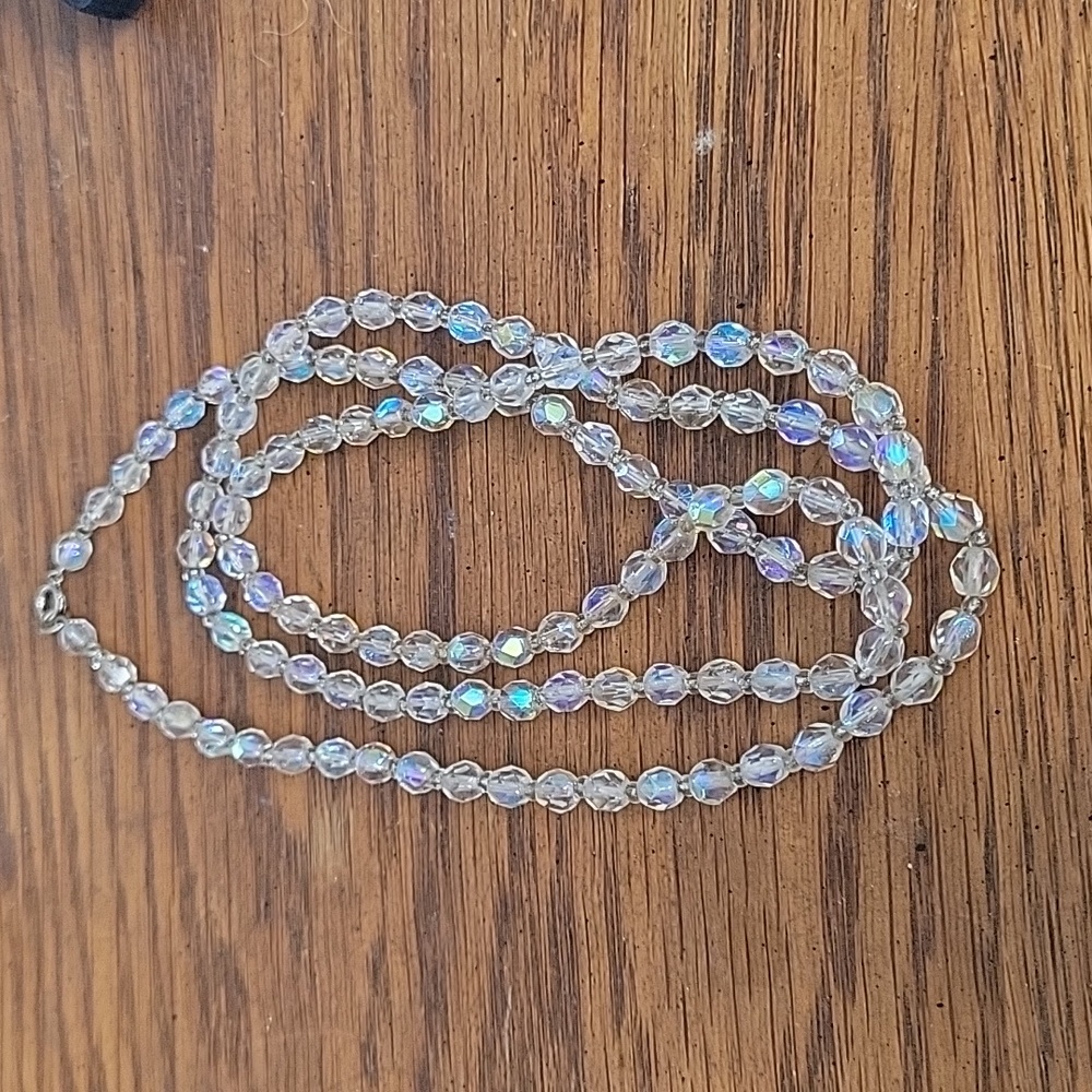 Aurora Borealis Beaded Necklace